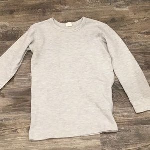 Girls grey long sleeve shirt